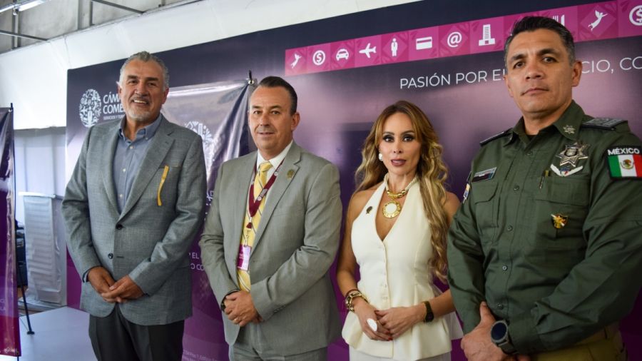 Presenta Ayuntamiento estrategia de seguridad con uso de IA a la CANACO