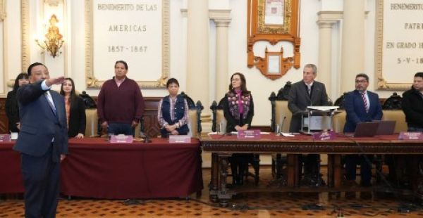 Rinde Protesta Rufo Ju&aacute;rez Pe&ntilde;uela como secretario del Ayuntamiento