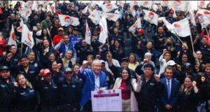 Anuncian Tonantzin Fern&aacute;ndez y Leobardo Soto aumento salarial para trabajadores sindicalizados