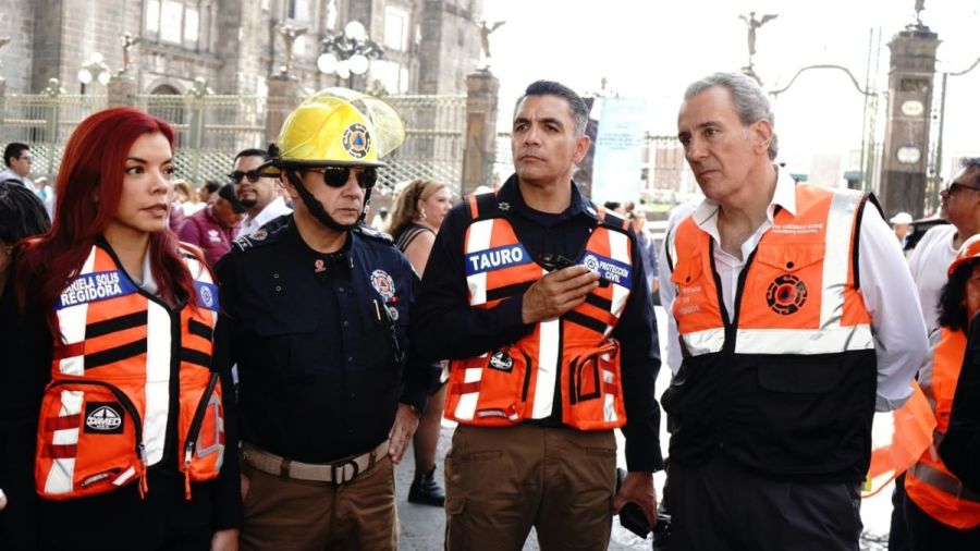 Encabeza alcalde Pepe Chedraui Segundo Simulacro Nacional