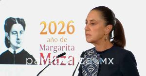 Responde Sheinbaum a comparativos de Stephen Miller