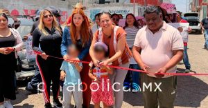 Destaca Laura Artemisa participaci&oacute;n de las mujeres en la Obra Comunitaria en Puebla