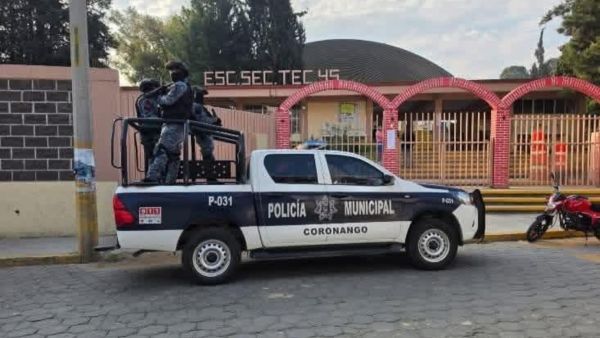 Dejan amenaza en Secundaria T&eacute;cnica 45 en Coronango; fue falsa alarma