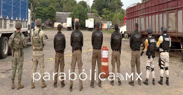 Aseguran Fuerzas federales un arsenal y media tonelada de cocaina en Chiapas