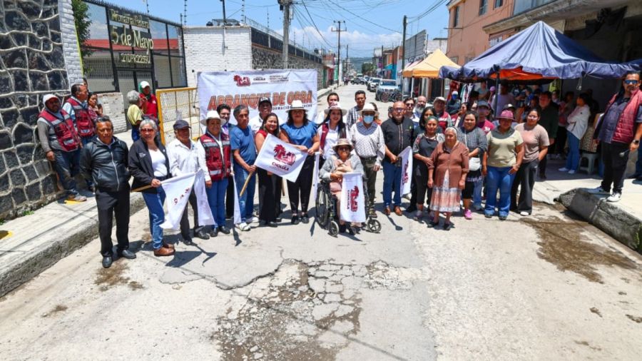 Arranca Tonantzin Fern&aacute;ndez rehabilitaci&oacute;n de vialidad