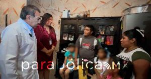 Da Salud acompa&ntilde;amiento a familias de menores intoxicados en Huauchinango