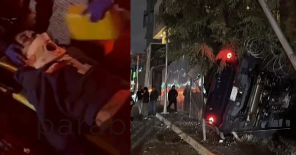 Provocan accidente j&oacute;venes ebrios en V&iacute;a Atlixc&aacute;yotl; muere motociclista