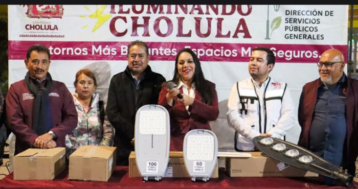 Contin&uacute;a Tonantzin Fern&aacute;ndez con la modernizaci&oacute;n de luminarias