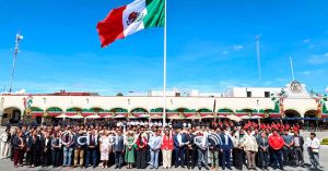Conmemoran en San Pedro Cholula la Consumaci&oacute;n de la Independencia