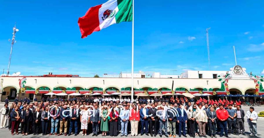 Conmemoran en San Pedro Cholula la Consumaci&oacute;n de la Independencia