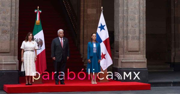 Recibe Sheinbaum al Presidente de la Rep&uacute;blica de Panam&aacute; en Palacio Nacional