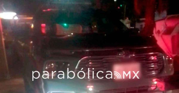 Recupera polic&iacute;a de Cuautlancingo camioneta robada en Sanctorum