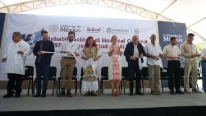 Entregan rehabilitaci&oacute;n de Hospital del IMSS Bienestar en Campeche