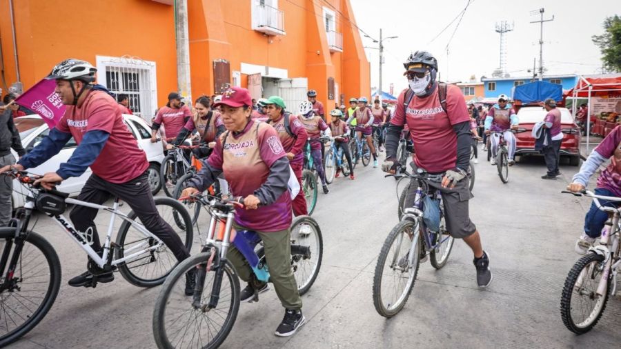 Realizan en Cuautlancingo primera Rodada Eco-Urbana