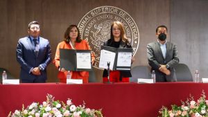 Firman convenio de colaboraci&oacute;n Poderes Judiciales de Puebla y Tlaxcala