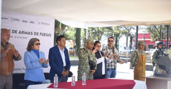 Logran autoridades retiro de armas con exitoso programa de canje