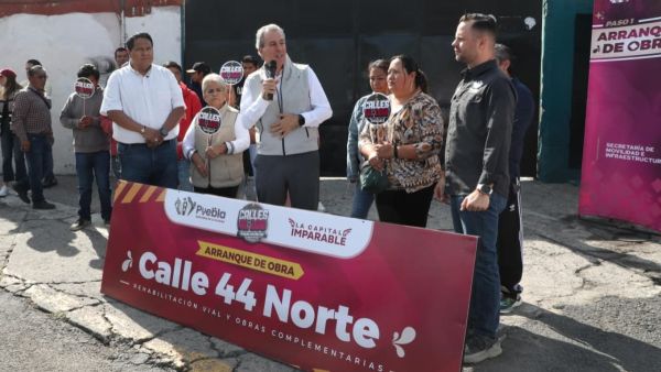 Encabeza Pepe Chedraui rehabilitaci&oacute;n vial en la colonia San Luis Gonzaga