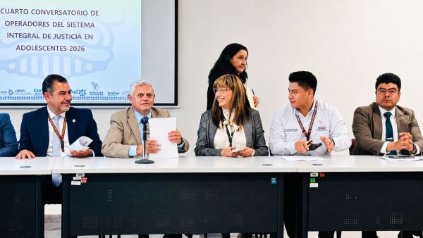 Participa FGE en conversatorio en justicia penal para adolescentes