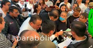 Entrega Armenta apoyos de obra comunitaria desde Tecamachalco