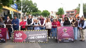 Entrega Chedraui rehabilitaci&oacute;n vial del Bulevar H&eacute;roes del 5 de Mayo