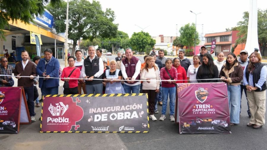 Entrega Chedraui rehabilitaci&oacute;n vial del Bulevar H&eacute;roes del 5 de Mayo