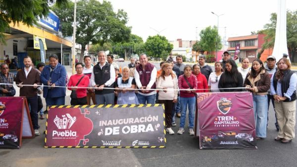 Entrega Chedraui rehabilitaci&oacute;n vial del Bulevar H&eacute;roes del 5 de Mayo