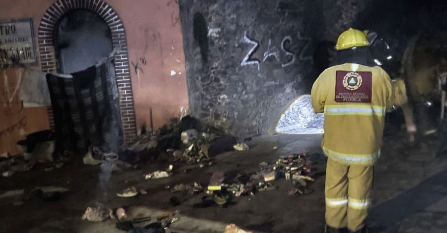 Se incendia por segunda ocasi&oacute;n el Teatro Jos&eacute; Recek Saade