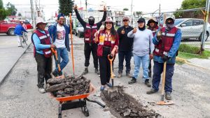 Impulsan programa de bacheo m&aacute;s amplio en San Pedro Cholula