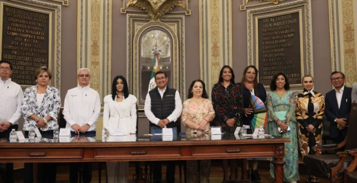 Signan Congreso del Estado y la CDH Puebla Convenio de Colaboración