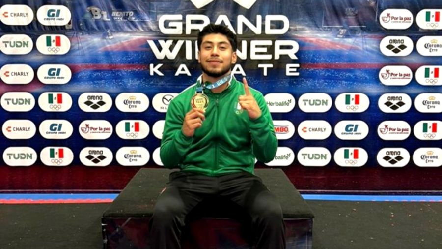 Estudiante de la An&aacute;huac Puebla conquista oro en torneo internacional de karate