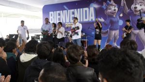 Rectora de la BUAP, Lilia Cedillo, encabeza bienvenida en CU2