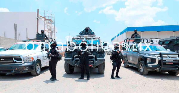 Refuerza SSP vigilancia con operativo tierra-aire en Tecamachalco y Huixcolotla