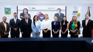 Firma FGE convenios con universidades para formaci&oacute;n de estudiantes
