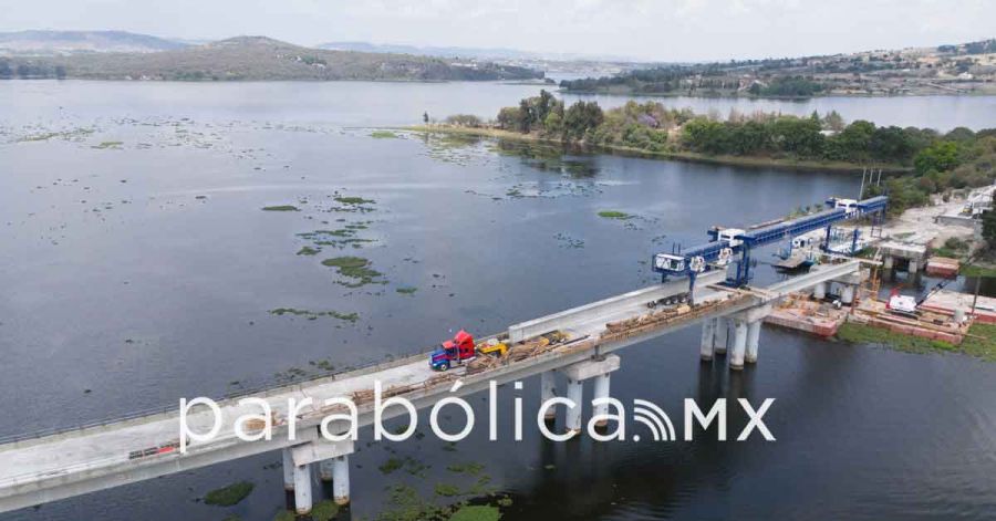 Registra el Puente de la Panga un avance del 89%