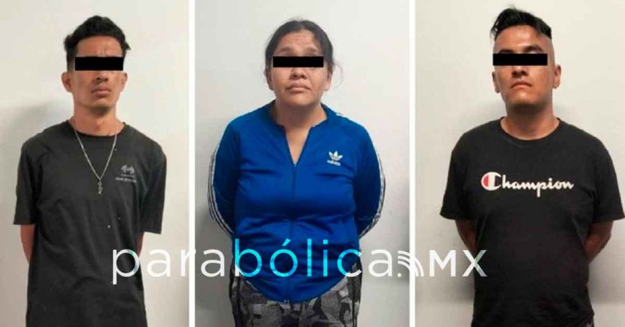 Detiene SSP en Chietla a tres con m&aacute;s de ocho kilogramos de marihuana