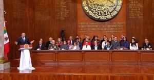 &ldquo;M&eacute;xico no acepta dictados extranjeros", se&ntilde;ala Kuri y respalda a Sheinbaum