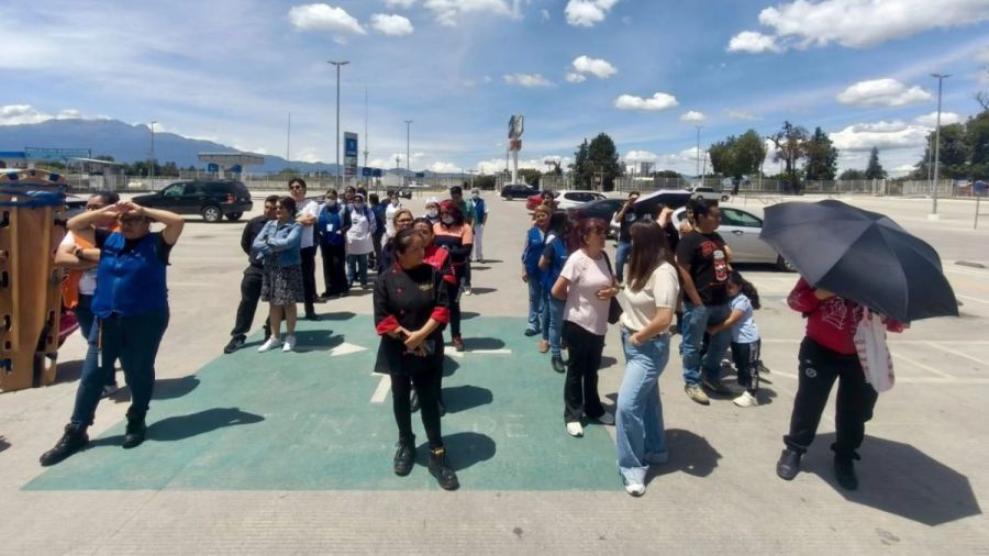 Realizan en Texmelucan el Segundo Simulacro Nacional 2026