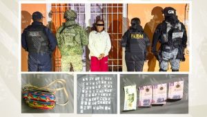 Durante cateo en Huauchinango, decomisan droga y atrapan a mujer
