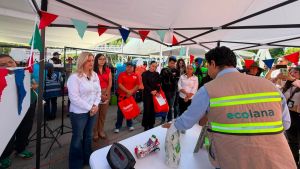 OOSL Cholula dona m&aacute;s de 100 kilos de pl&aacute;sticos flexibles