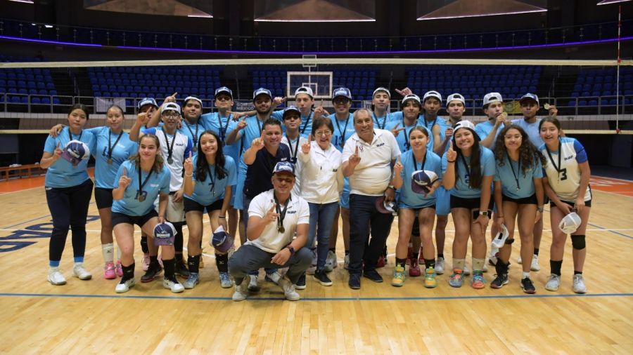 Se coronan Lobos BUAP en Torneo Estatal de Voleibol Sub-18