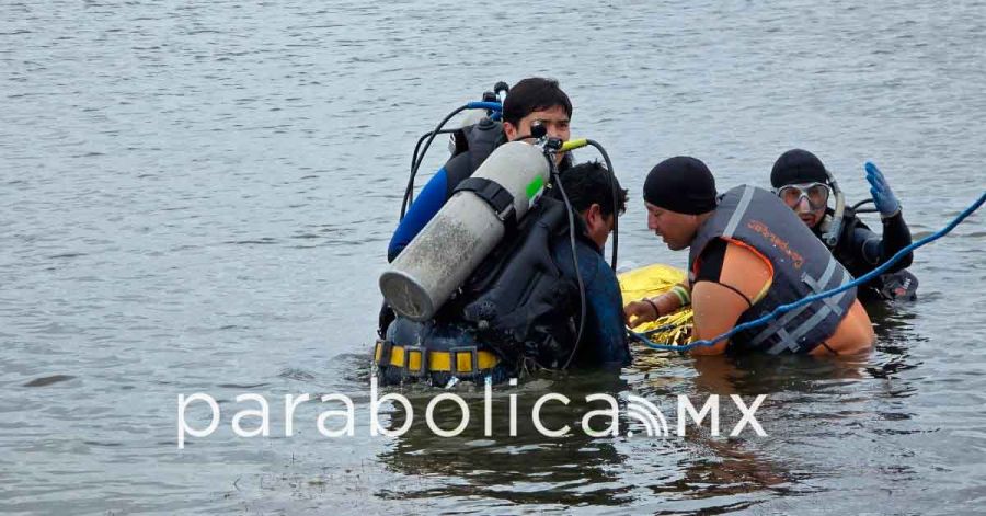 Hallan sin vida a persona extraviada en la laguna de Chignahuapan