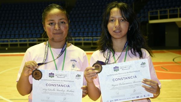 BUAP, bronce en Concurso Femenil de la Olimpiada de Matem&aacute;ticas
