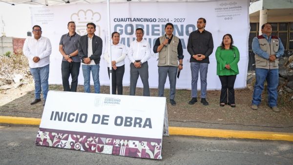 Resultados en seguridad permiten impulsar obras en Cuautlancingo: edil