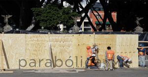 Cierran acceso a la Catedral de Puebla por trabajos de mantenimiento