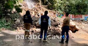 Atiende PC de manera inmediata afectaciones por lluvias en Amixtl&aacute;n