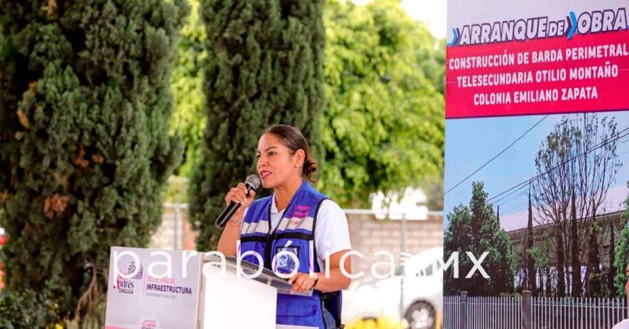Prioriza el Gobierno de Lupita Cuautle la infraestructura educativa