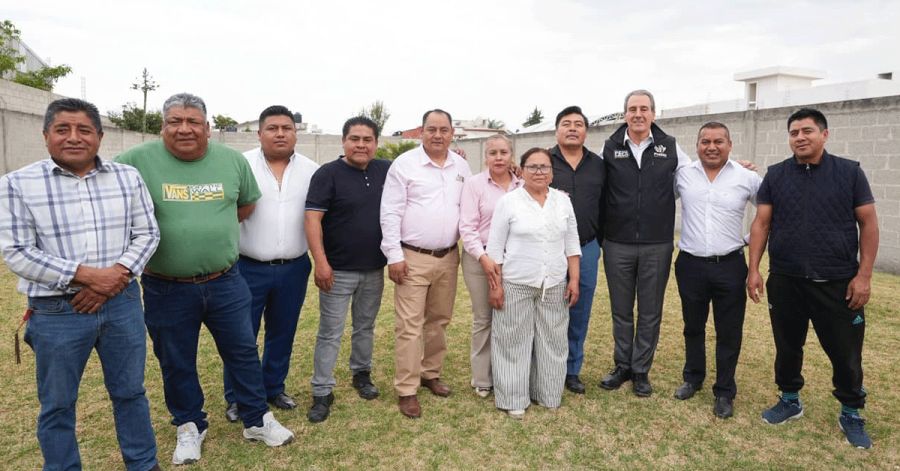 Refuerza Pepe Chedraui trabajo conjunto con las y los presidentes auxiliares
