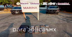 Asegura Marina un bulto con coca&iacute;na en las costas de Huatulco, Oaxaca