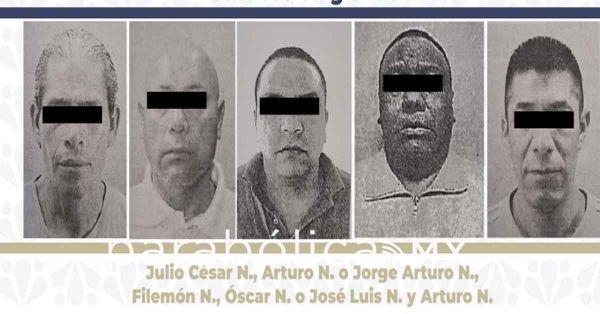 Cumple FGE mandamientos judiciales contra cinco secuestradores en la capital