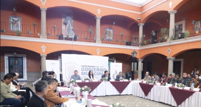 Fortalecen coordinaci&oacute;n h&iacute;drica en Cuautlancingo